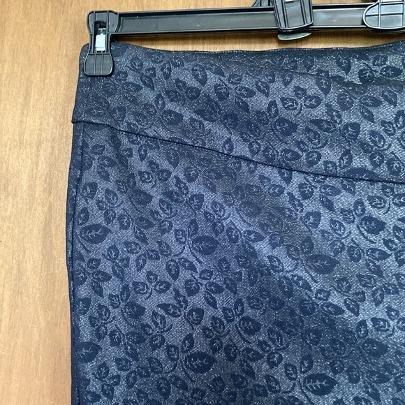 Zac & Rachel pant navy rose sparkle the ultimate fit pant 24W - Picture 8 of 16